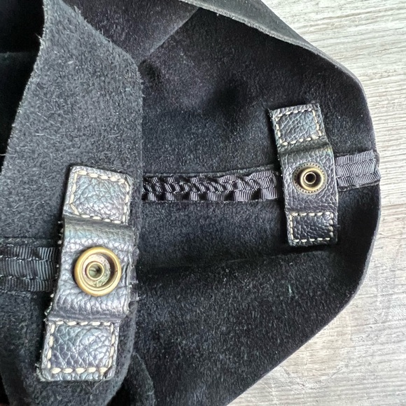 Black Suede Purse - Picture 11 of 11